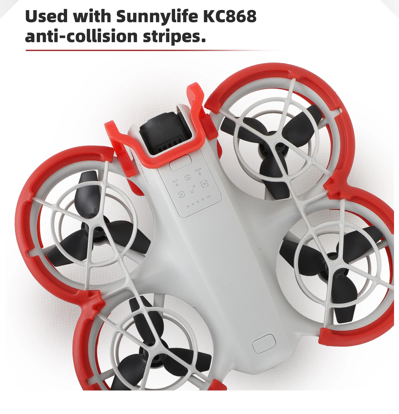 Sunnylife Anti-Kollisions-Gimbal-Stoßstange und Kameraschutz-Schutzstange für DJI NEO Drone Gimbal Kopfschutzrahmen-Zubehör – Detail 9