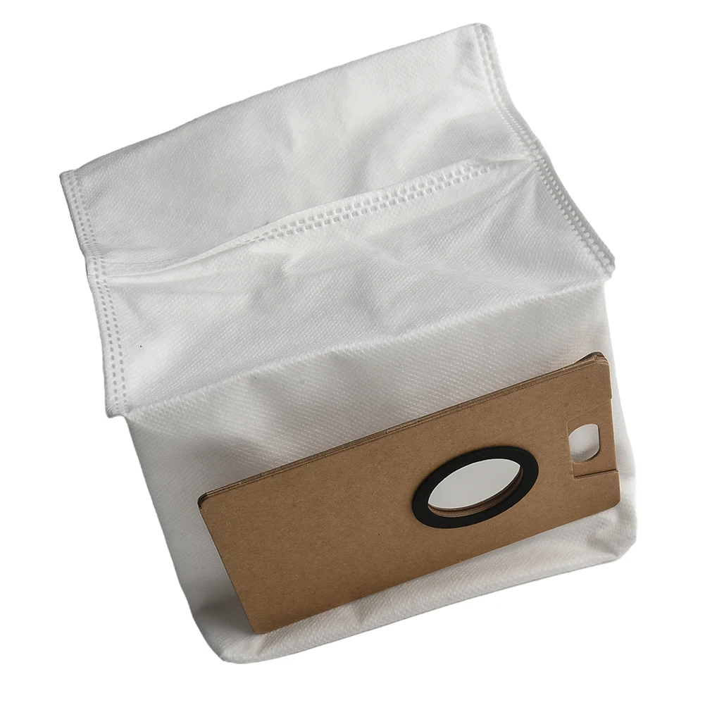 

5 Pcs White Non-woven Dust Bags For Tapo RV50 Pro For Omni RV50 For Omni RVA210 Robot Vacuum Cleaner High Capacity Filter Bags