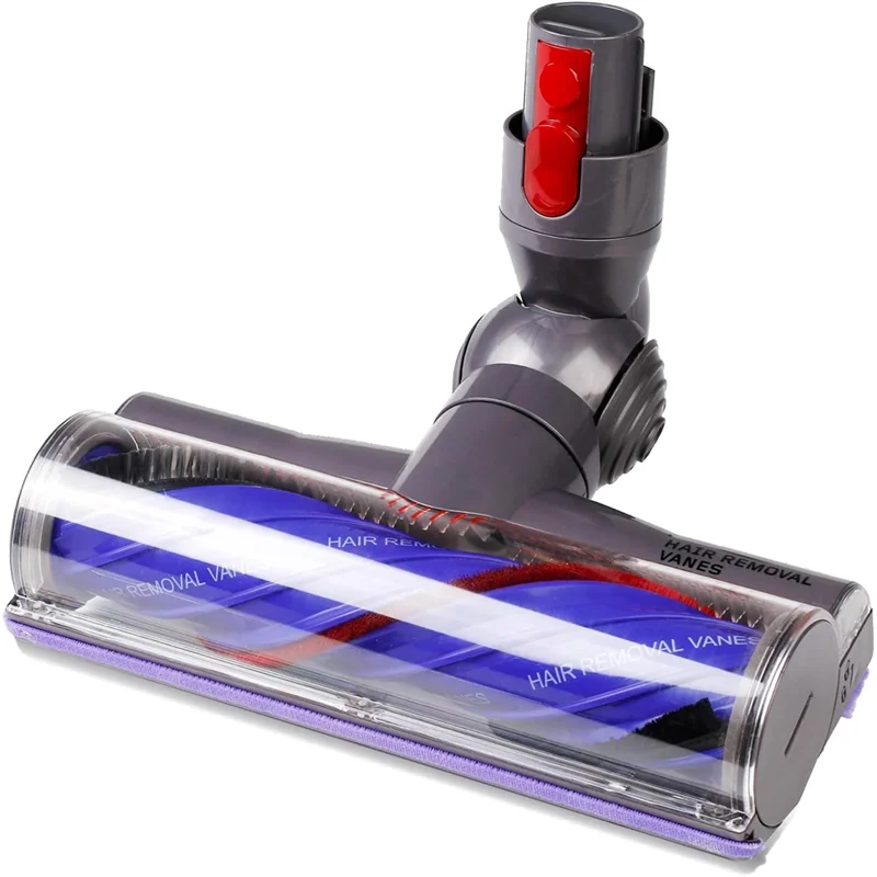 Cabeça de motor de liberação rápida com conjunto de substituição de roda esférica para Dyson V7 V8 V10 V11 V15 Vácuo Escova de chão anti-emaranhado