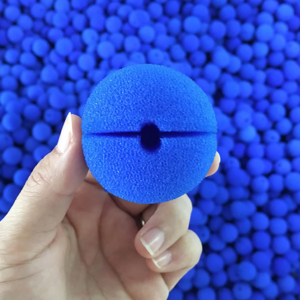 50 stücke Kleine Clown Nase Requisiten Schwamm Lustige Kostüm Party Gefälligkeiten Für Maskerade Cosplay Urlaub Event Dekor