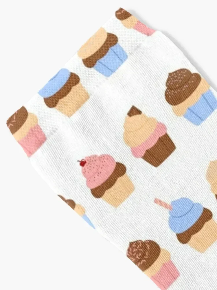 Cupcakes Socks compression Christmas happy Stockings Socks Men's Women's