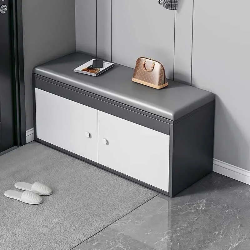 for Shoe Cabinet Household Entrance Integrated Home Shoe Changing Stool Multi-layer Seated Corridor Indoor Dust Shoe Rack
