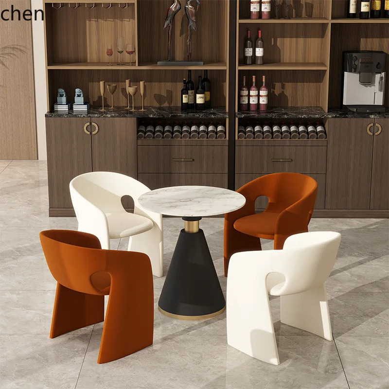 HXL طاولة المفاوضات وكرسي مجموعة استقبال اجتماع مقهى طاولة الشاي الحجرية #6