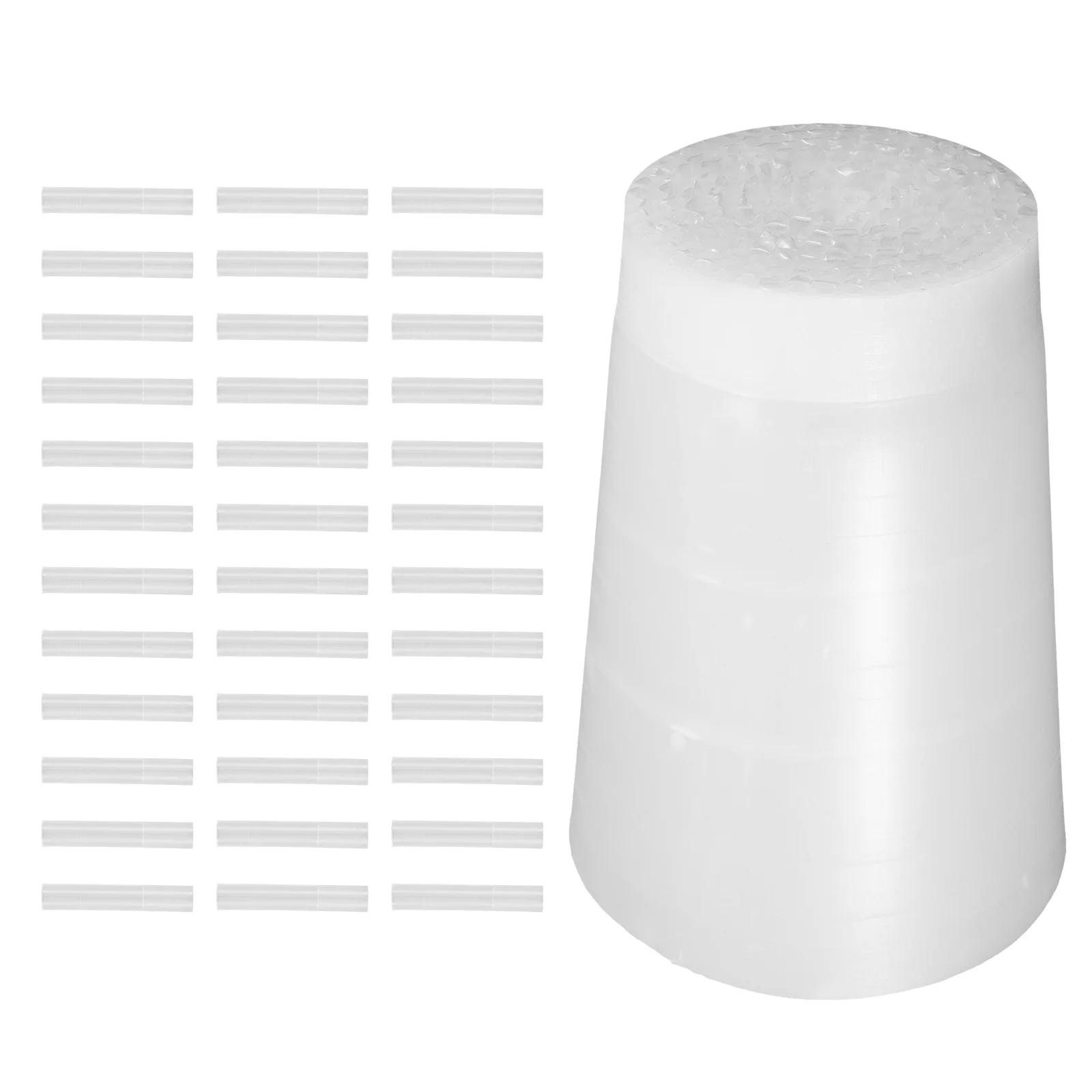 

Lollipop Bouquet Holder 200 Cake Pop Sticks Lollipop Arrangement Stand DIY Fruit Candy Bouquet Accessories Clear Cake Pop Sticks