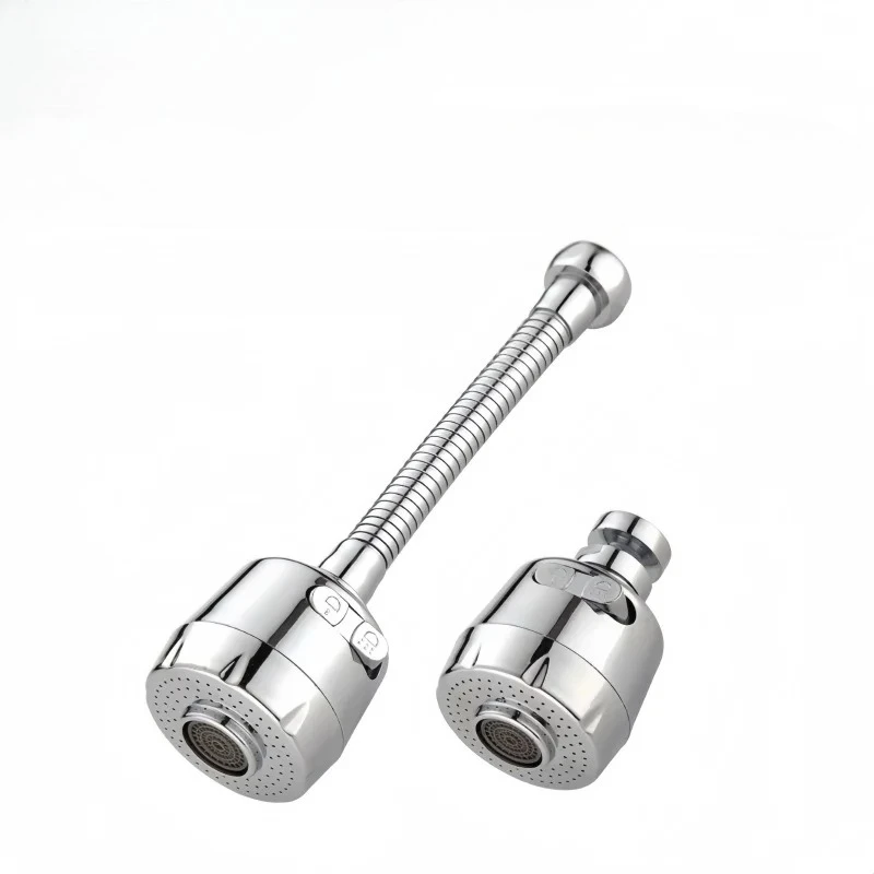 1 Stück Wasserhahnbelüfter 360 °   Drehbarer Wasserhahnkopf, Duschdiffusor, drehbare Düse, verstellbarer Booster-Wasserhahn, Küchenzubehör
