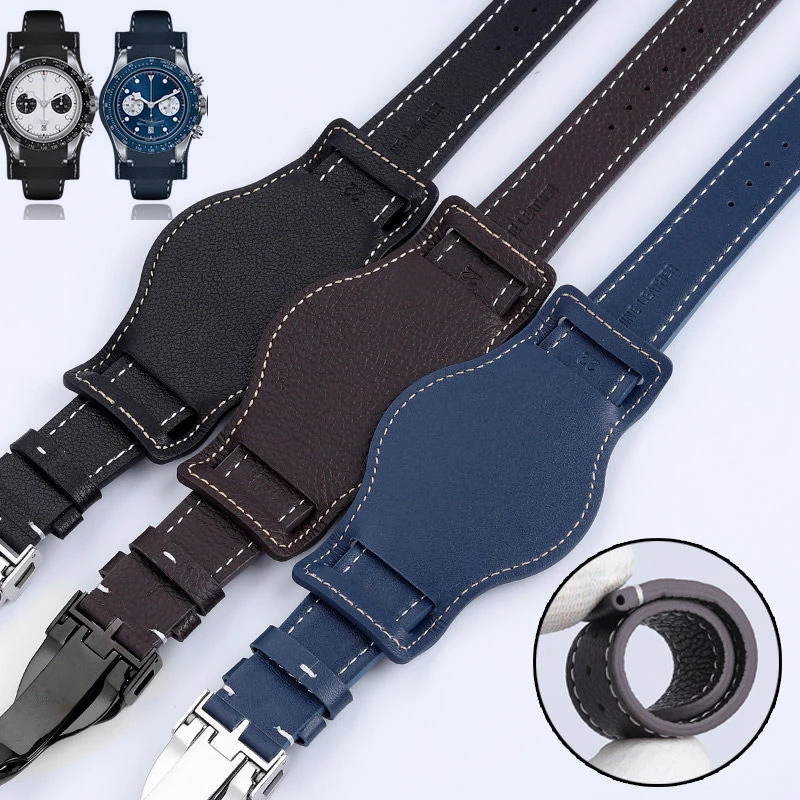 

Ремешок из натуральной кожи для часов Tudor Biwan M79250 79363, бронзовая серия, ремешок для часов из натуральной кожи, браслет для мужчин