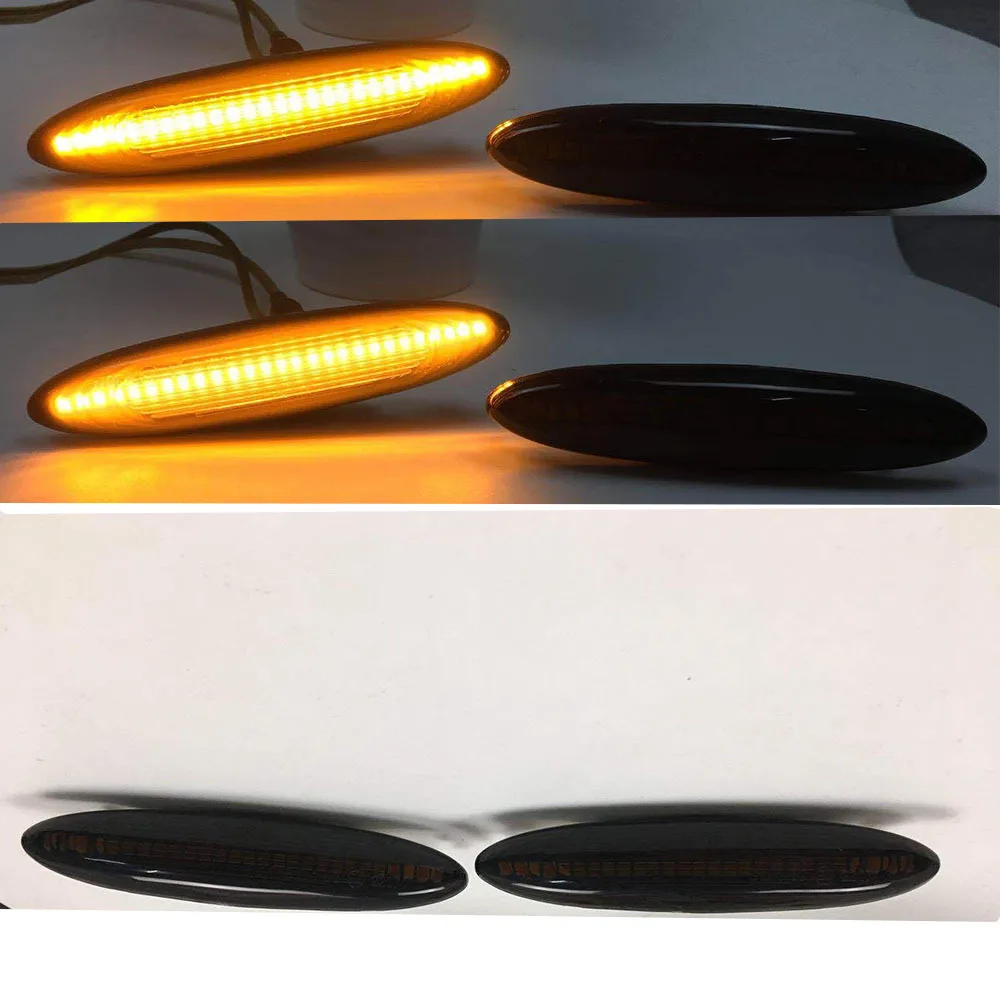 

Fender Lamp Turn Signal Lights Flowing Yellow Light For Toyota Soarer UZZ40 Lexus IS250 IS350 SC430 Highlander Kluger GSU