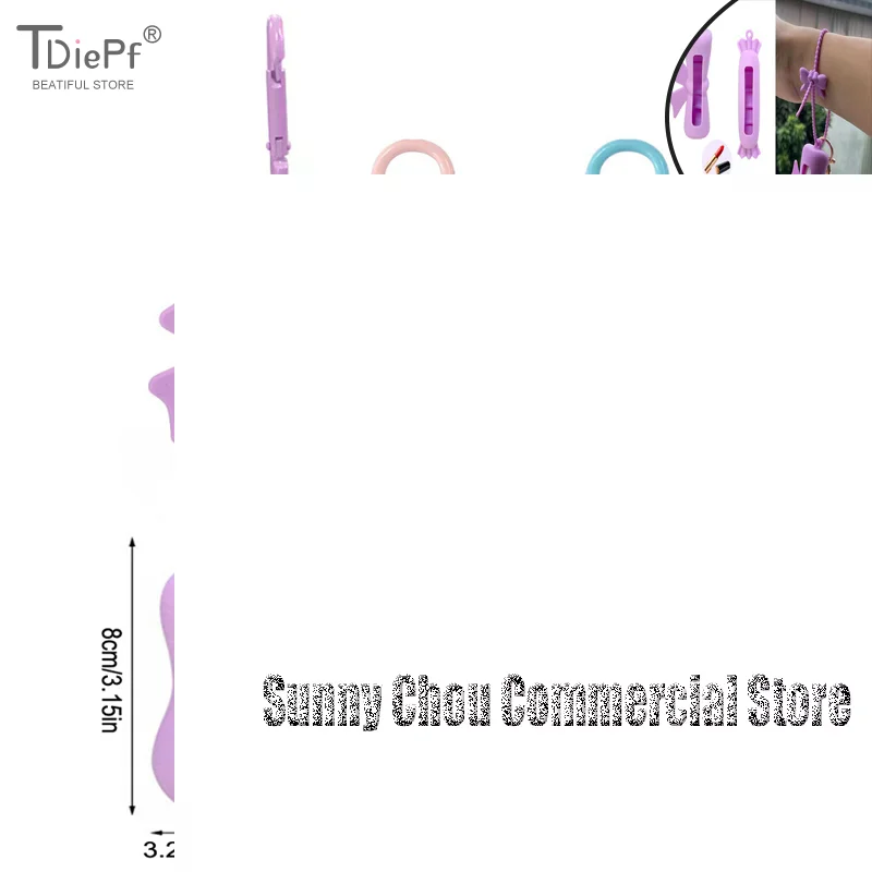 Bogen Süßigkeiten Erdnuss Form Silikon Lippenstift Abdeckung Schlüsselanhänger Tragbare Einfarbig Lippenstift Lagerung Tasche Leichte Lippenbalsam Halter