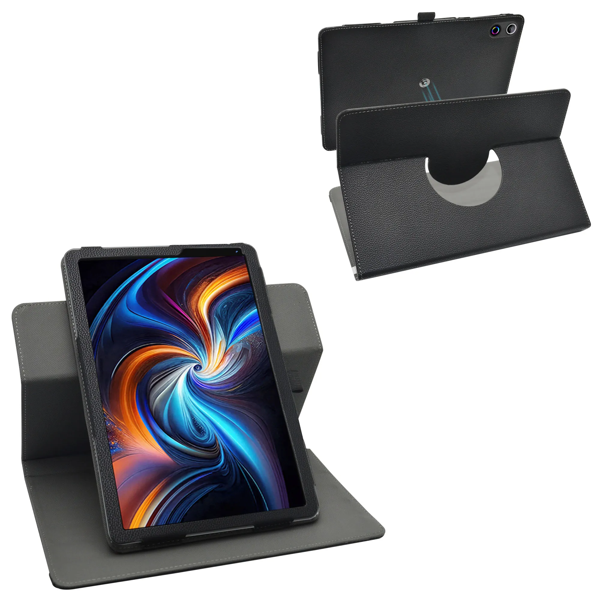 360 Degree Rotary Rotating PU Leather cover，Rotary Rotating Case for MUISOO C12 10.36 inch Tablet