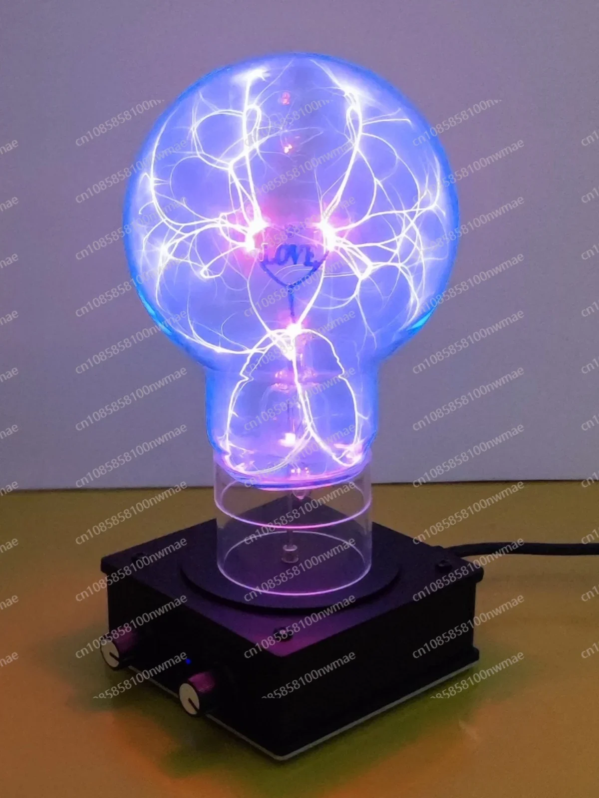 Flat Tesla Coil, Palm Lightning, Arc Music, Technology Gifts, Desktop Ornaments