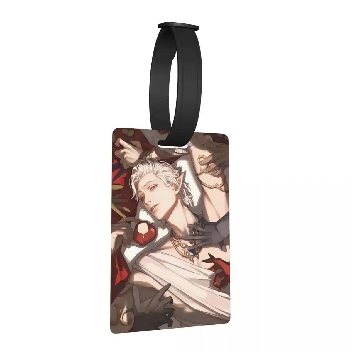 

Baldurs Gate Astarion Ancunin Luggage Tags Suitcase Accessories Travel Cute Baggage Boarding Tag Label Holder ID Name Address