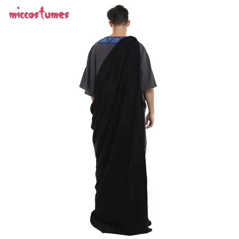 أزياء CyMiccostumes للرجال التأثيرية للإله اليوناني أزياء تنكرية للرجال لأزياء الهالوين التنكرية