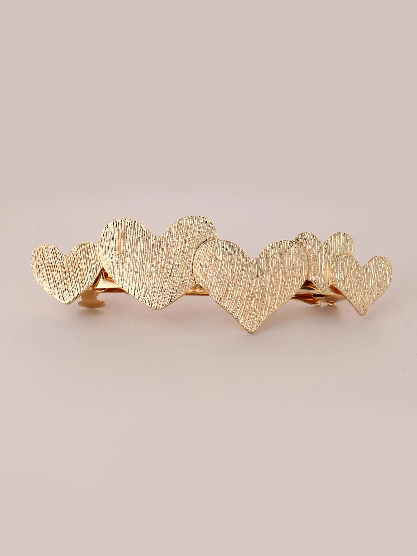

1pc Ladies' Metal Heart Shaped Spring Clip Hairpin, Simple And Versatile Hair Accessory Valentine's Day Valentines, Hair Clips, Hair Barrettes, Hair Accessories, Head Accessories,Summer,Holiday,Travel,Festival,Birthday