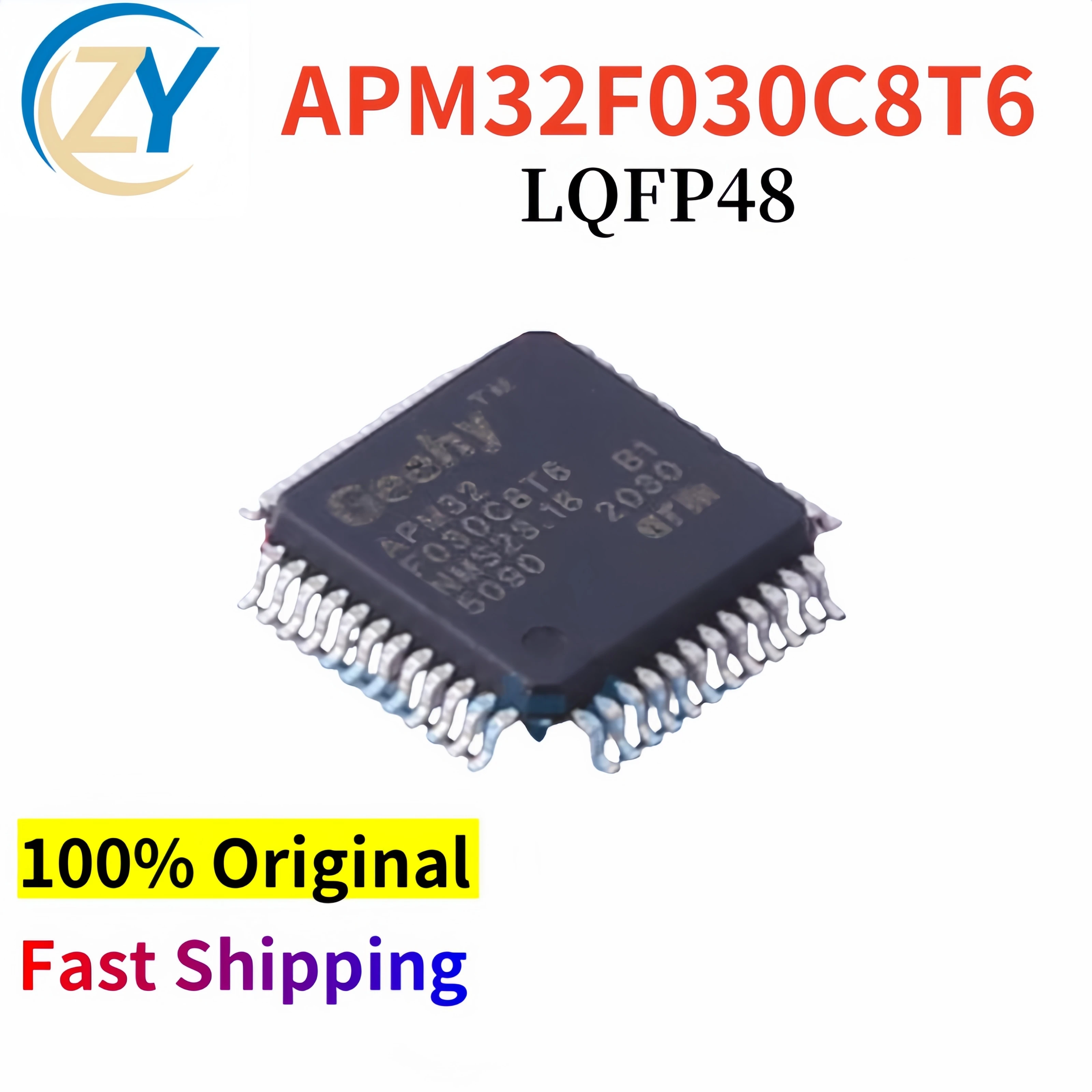 

(5pcs) APM32F030C8T6 32-Bit APM32F030 48MHz APM32 2V~3.6V LQFP48 100% Original New & In Stock