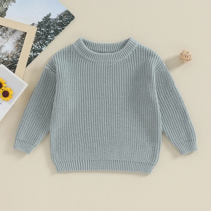 Baby Cotton Knit Pullover Sweater 2