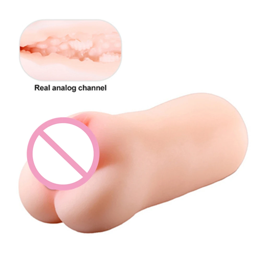 Vagina Sex Toys for Men 4D Realistic Deep Throat Male Masturbator Safety Silicone Artificial Mouth Anal Erotic Oral Aircraft Cup