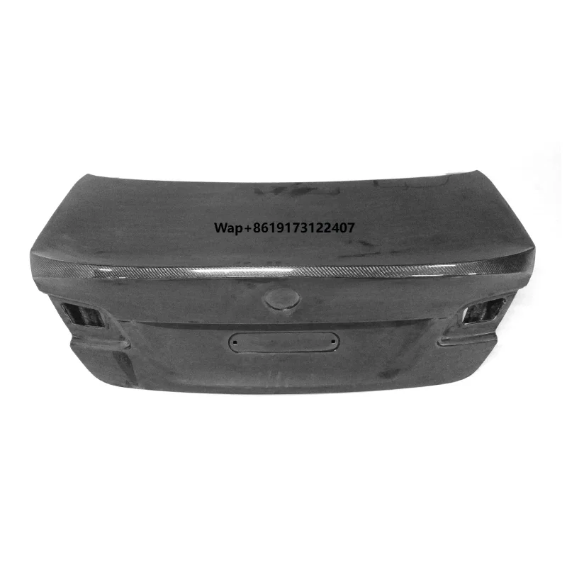 

Высококачественная черная карбоновая крышка багажника для BMW 3 серии E92 335i 2006-2013, улучшенная версия, замена оригинальной детали