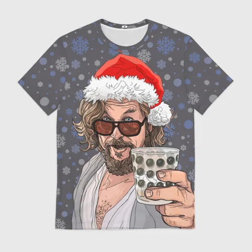 

Мужская футболка с 3D принтом Санта-Клауса, модный новогодний подарок, качественная футболка с короткими рукавами, детский топ в стиле хип-хоп, повседневный топ для рождественской вечеринки