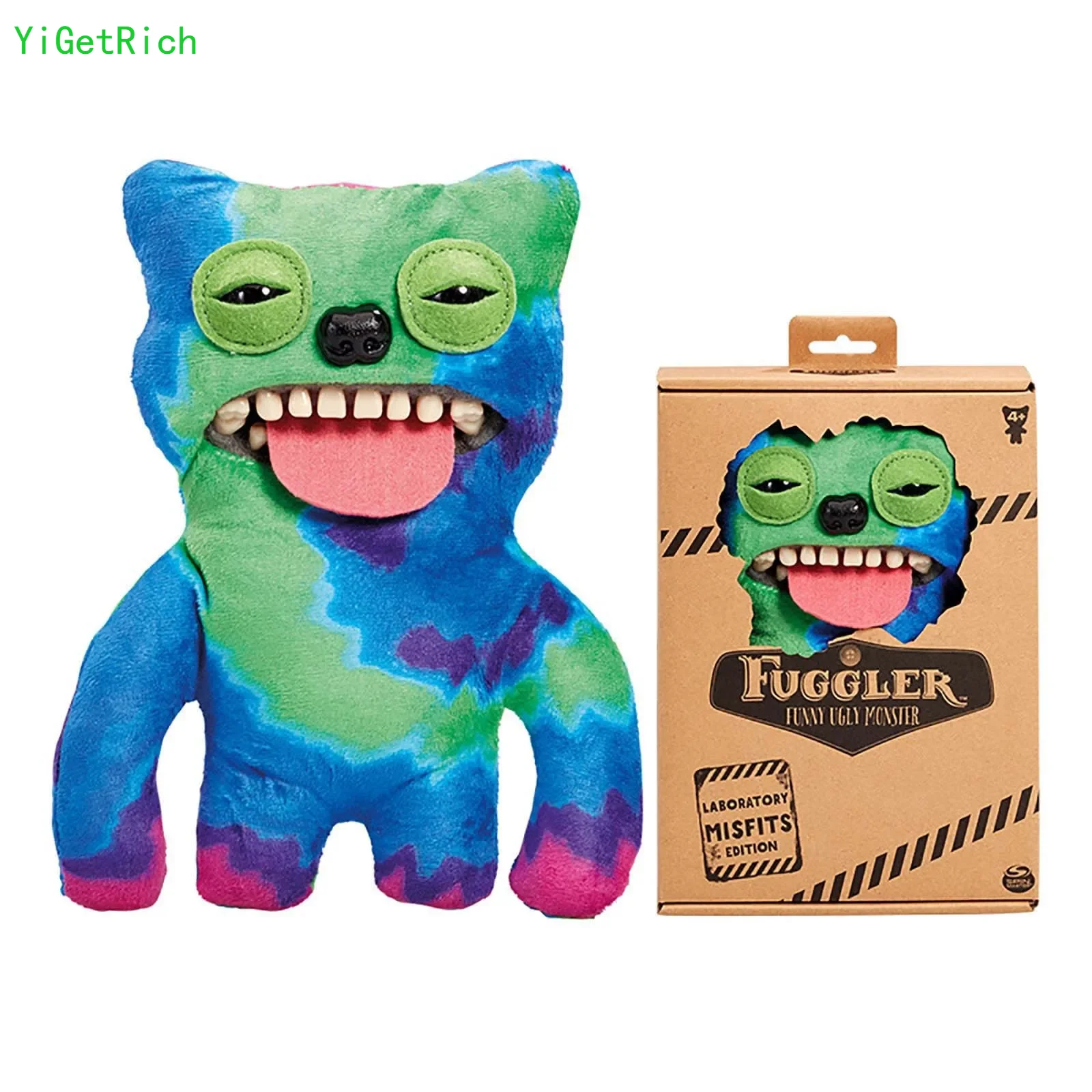 New Fuggler Plush Budgie Fuggler Edition and Laboratory Misfits Edition British Brand Funny Ugly Monster Toy Gifts Ornaments