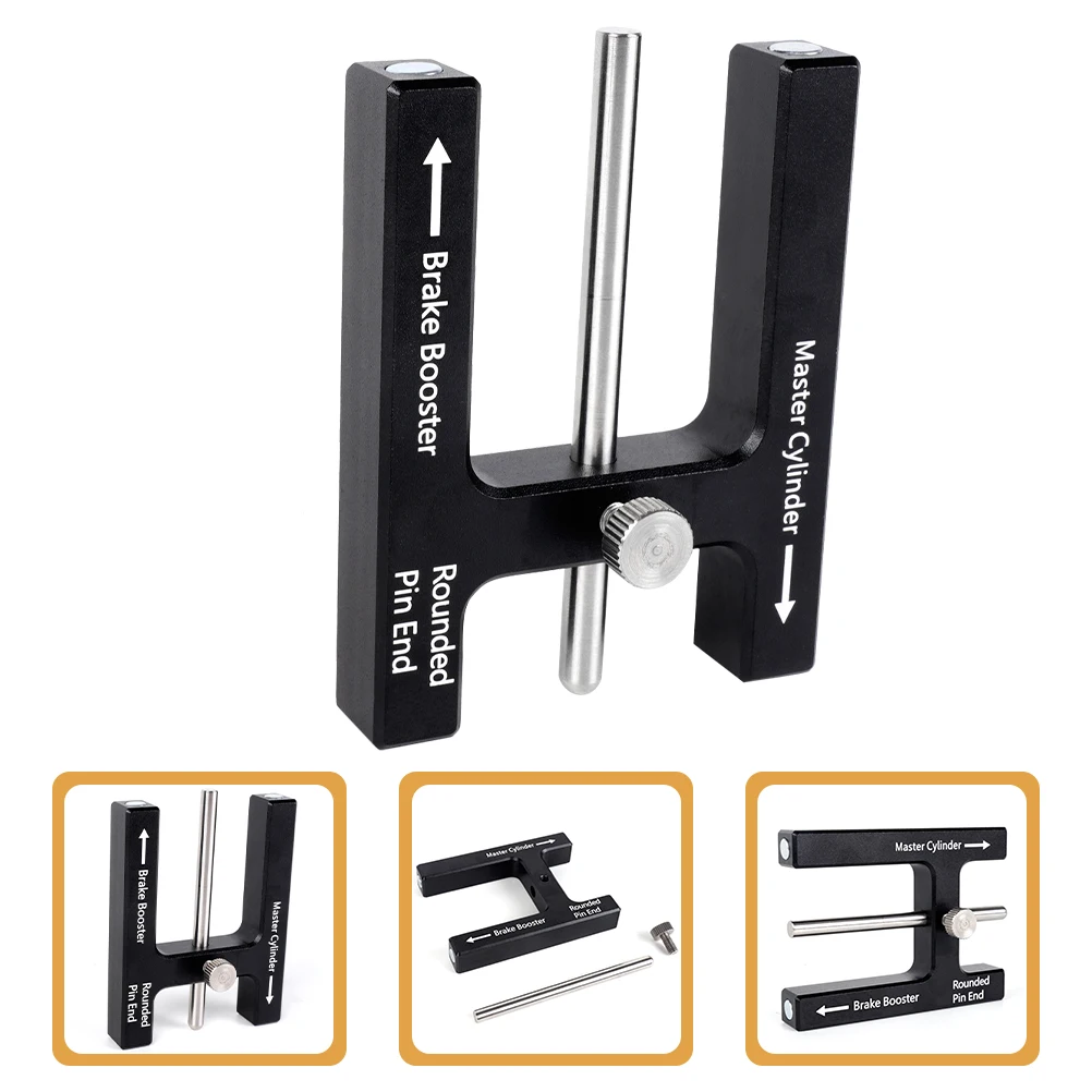 

Aluminium Alloy Booster Push Rod Length Gauge Tool For Most Car Adjustment Repair Accessories Brake Pedal Depressor Measuring