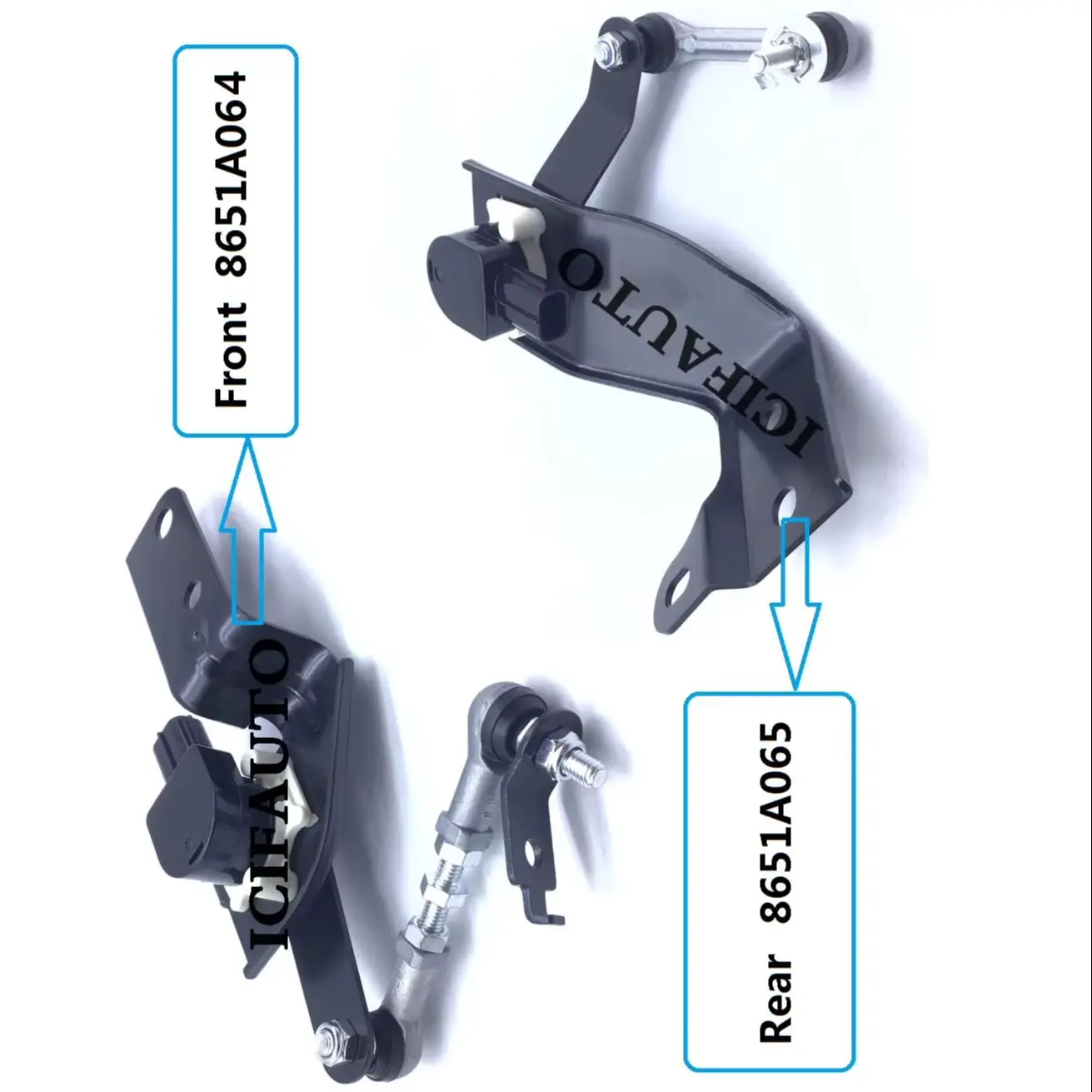 

8651A064 8651A065 Новый передний задний левый датчик уровня высоты для Mitsubishi Pajero Montero 4 IV V8 V9 2006-2016