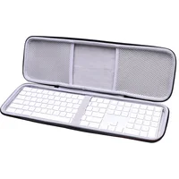 Estuche rígido LTGEM EVA para teclado mágico Apple con bolsa de almacenamiento para transporte de teclado numérico