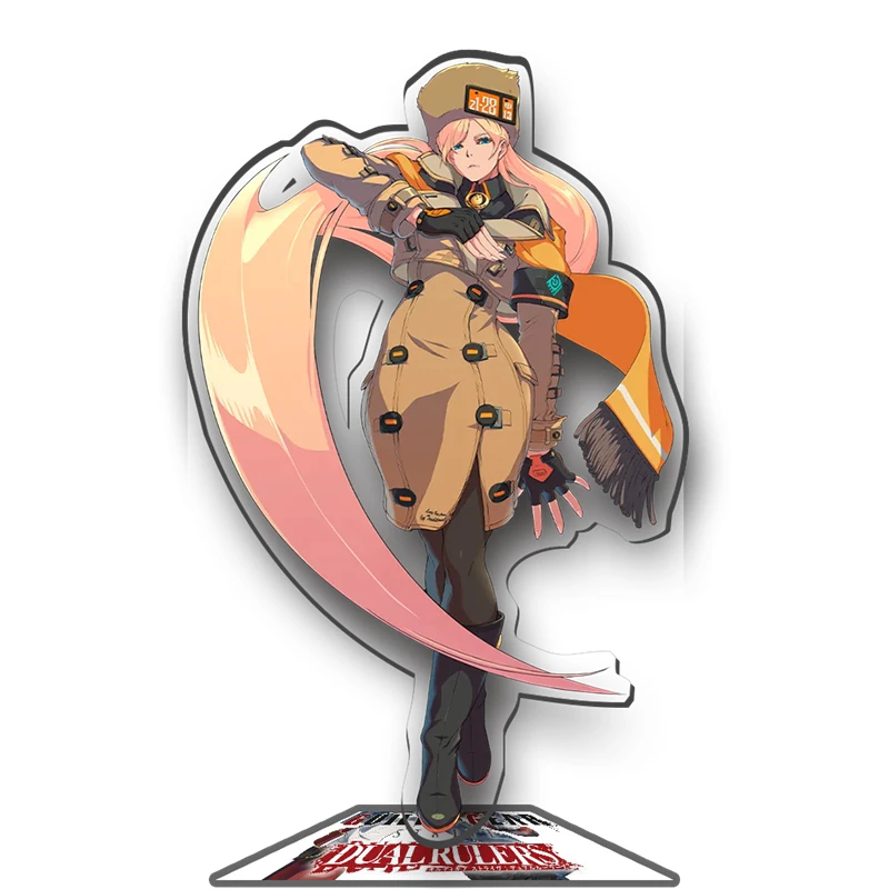 أنيمي مذنب تجهيز HD الشكل بريدجيت بايكن فاوست الاكريليك حامل سعيد الفوضى شخصية نموذج زخارف مكتب المشجعين الهدايا 15 سنتيمتر