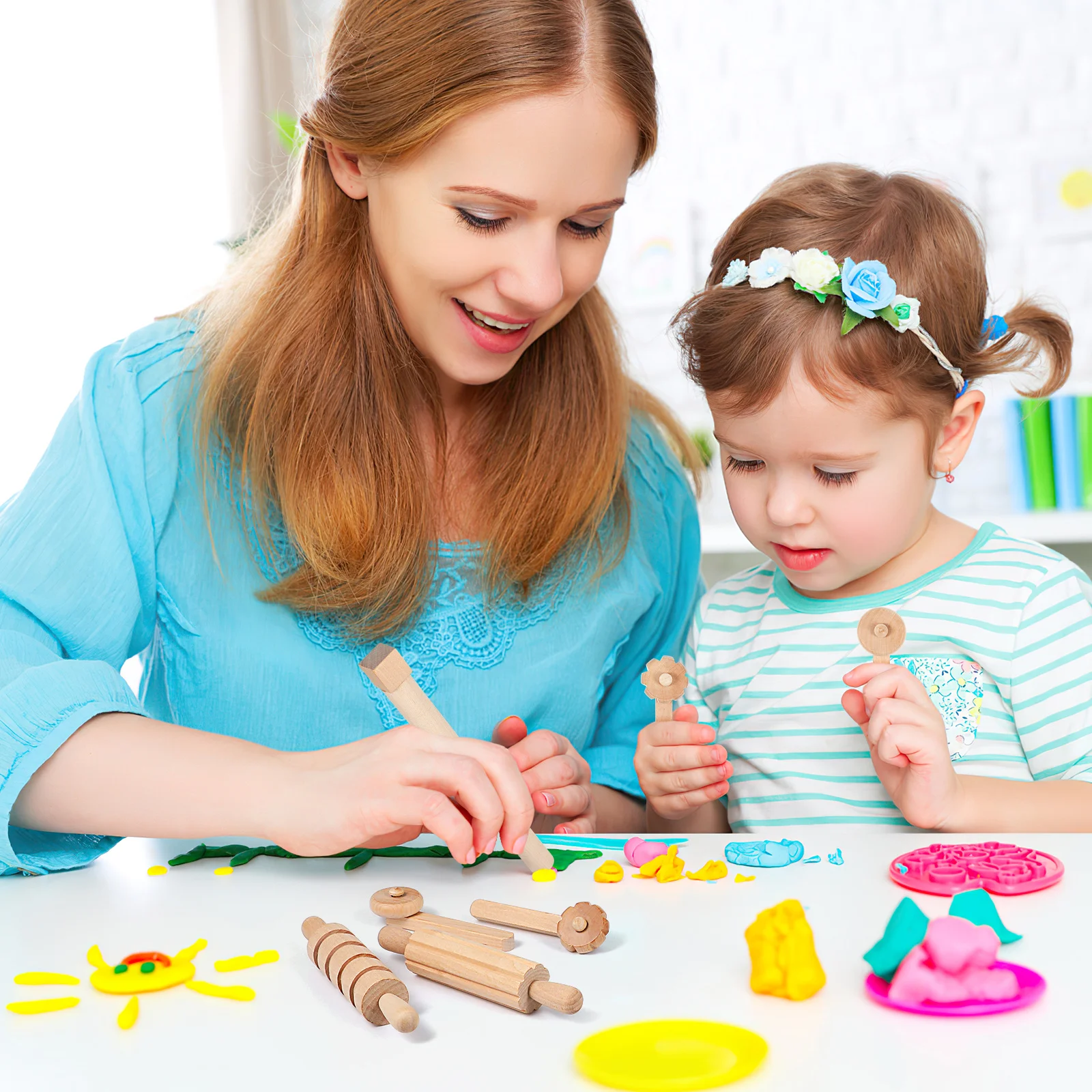 1 مجموعة 1 مجموعة للأطفال مجموعات أدوات الفخار النمذجة النحت عدة الأطفال الفخار الطين طقم أدوات الطين تشكيل طقم أدوات