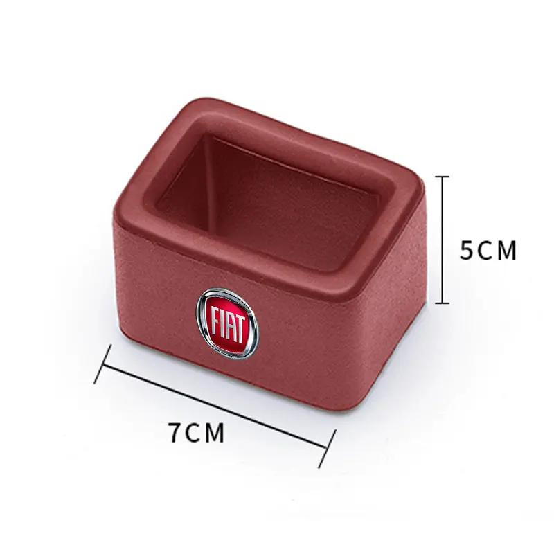 Car Seat Belt Buckle Anti-collision Protection Cover Acceessories for FIAT Abarth 500 500L 500X Ducato Panda Grande Punto Tipo view 5