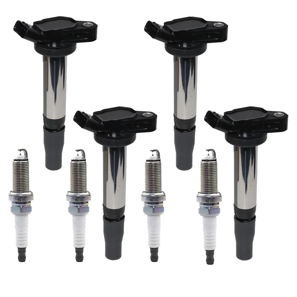 

4PCS Ignition Coil For TOYOTA HIGHLANDER CROWN LEXUS ES200 2004-2008 2015-2018 90919C2004 90919C2001 Accessories