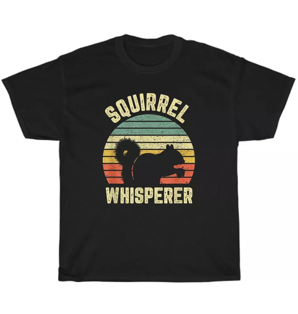 Vintage Retro Squirrel Whisperer Farm Squirrel Animal Lover Men's Unisex T-Shirt