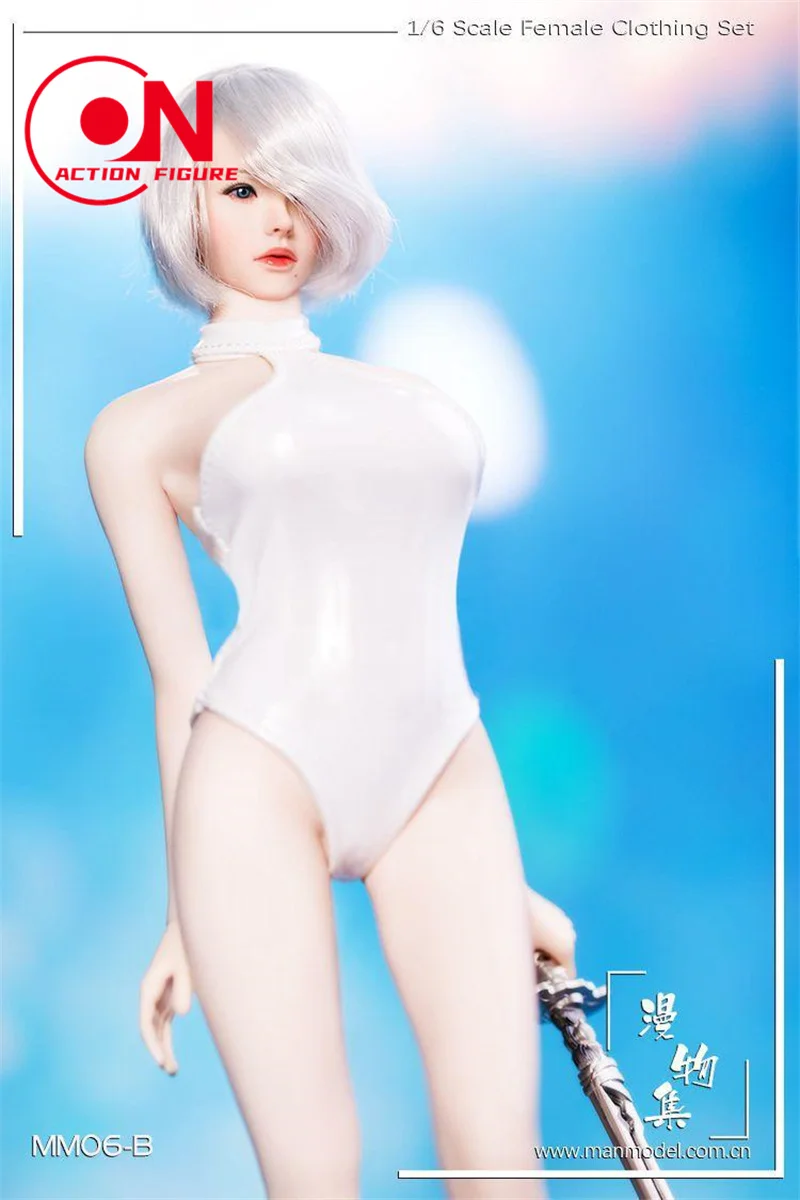 Mm06 1/6 escala 2b menina maiô garfo alto macacão roupas modelo caber 12 ''feminino soldado figura de ação bonecas