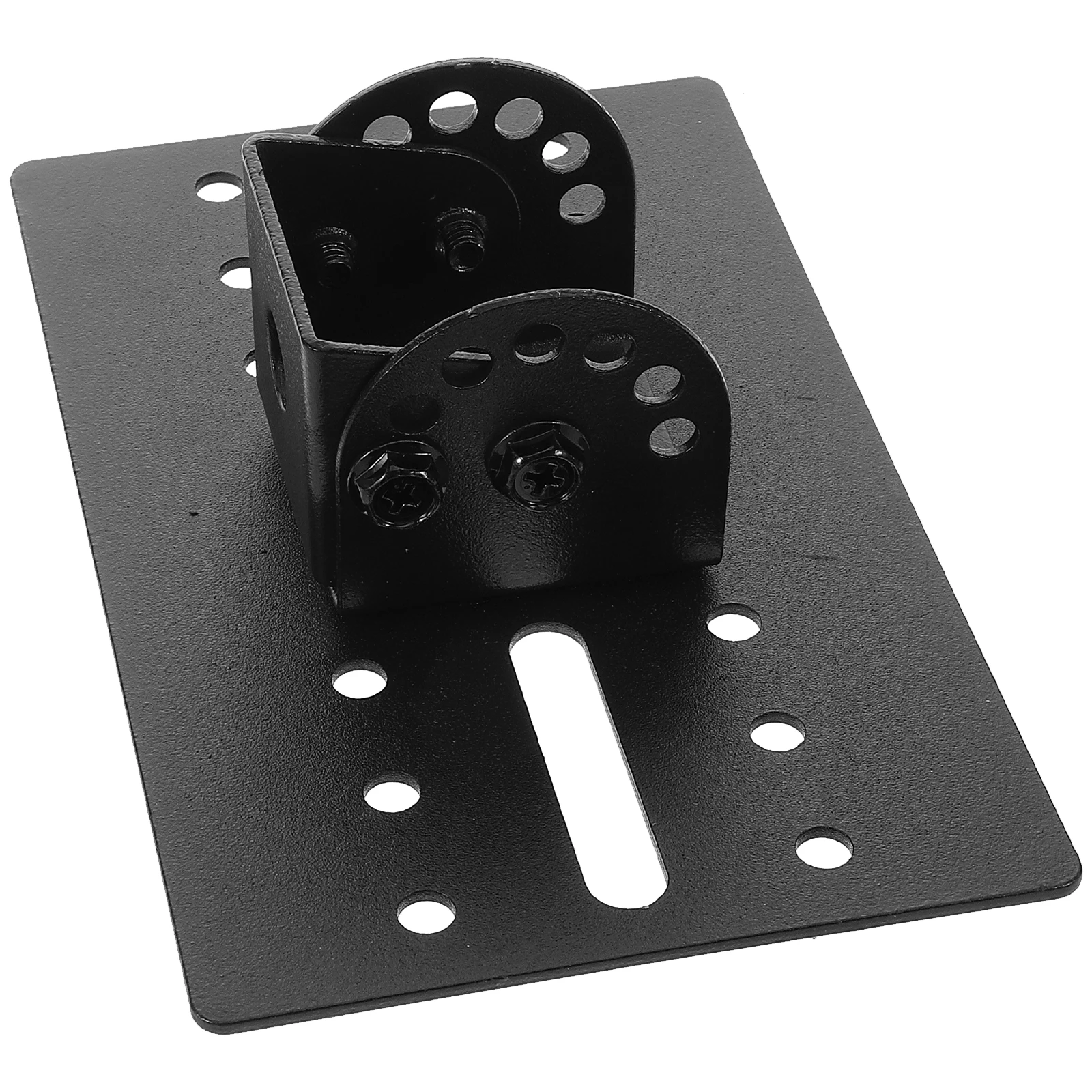 

Wall Mount Dual Speaker Brackets Universal Swivel Shelf Stand Holder for Small Bookshelf Surround Sound Speaker