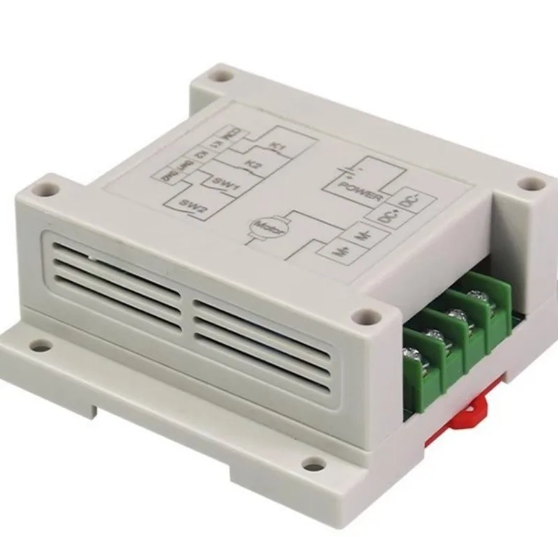 12V 24V DC Motor Forward Reverse Controller 30A Relay Driven Lifting Module With Limit Switch