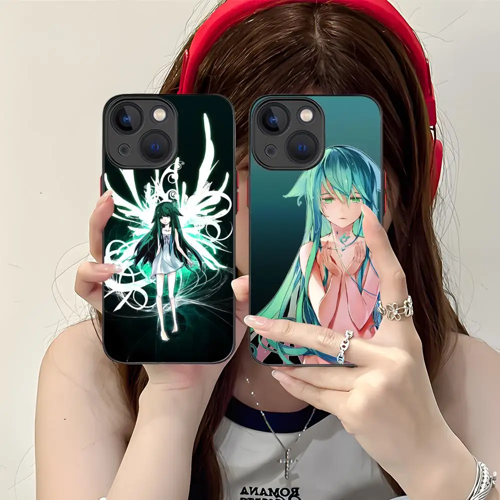 Чехол для мобильного телефона Saya no Uta для iPhone 17, 16, 15, 14, 13, 12, 11 X XR XS 8 7 Pro Max Plus, мини-цветный силиконовый чехол, роскошный красивый