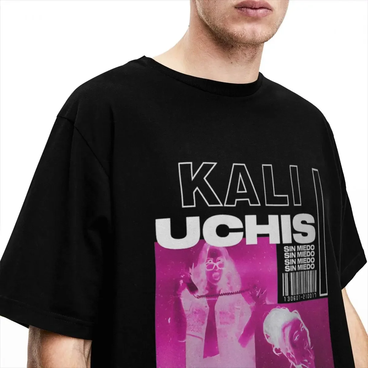 Fashion Kali Uchis Siniger T-Shirts Men Women Cotton Tee Shirt Adult ClothesHigh Quality 100%Cotton Short Sleeve