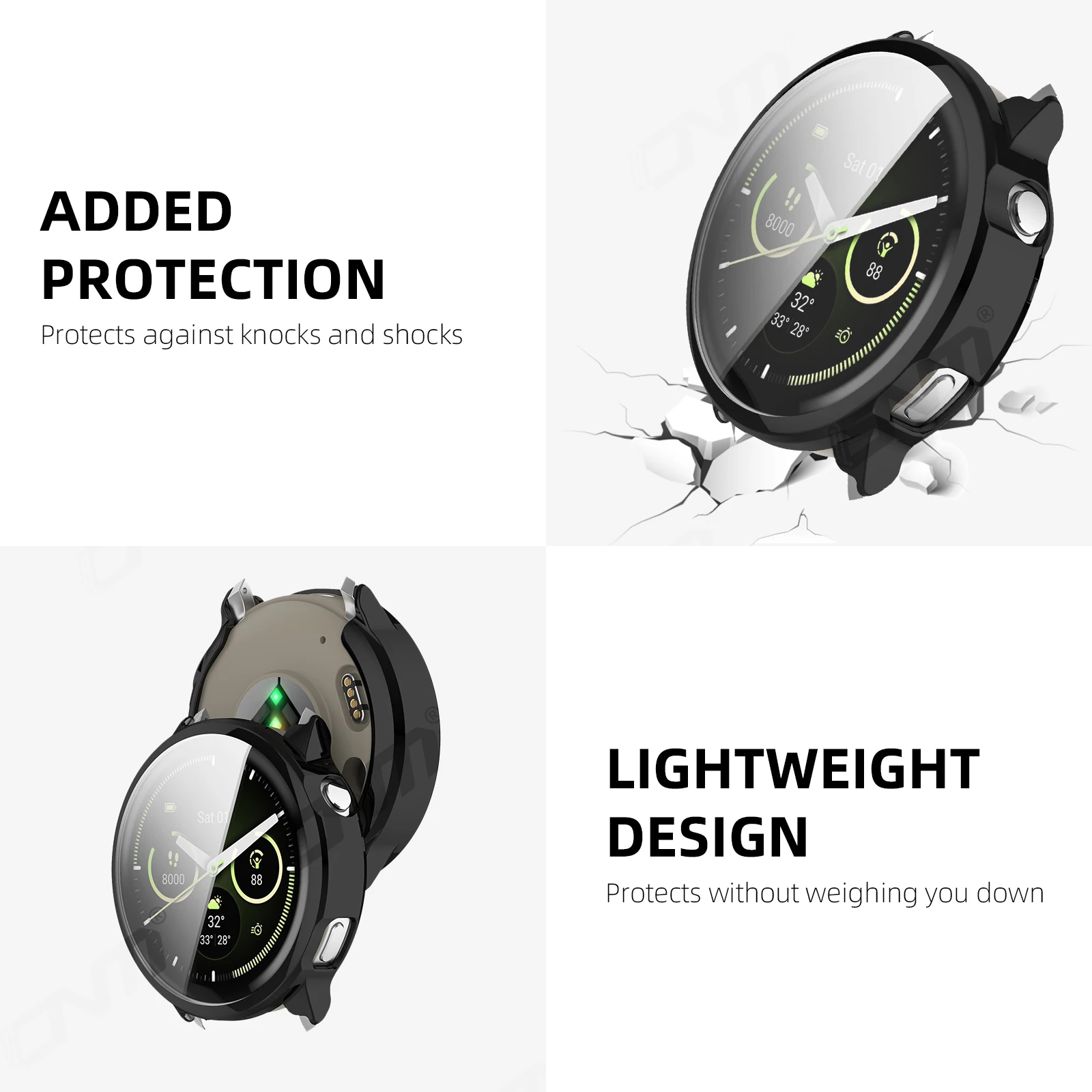 Garmin Venu 4 용 케이스 41mm 45mm 화면 보호기 케이스 Garmin Ve... - 1