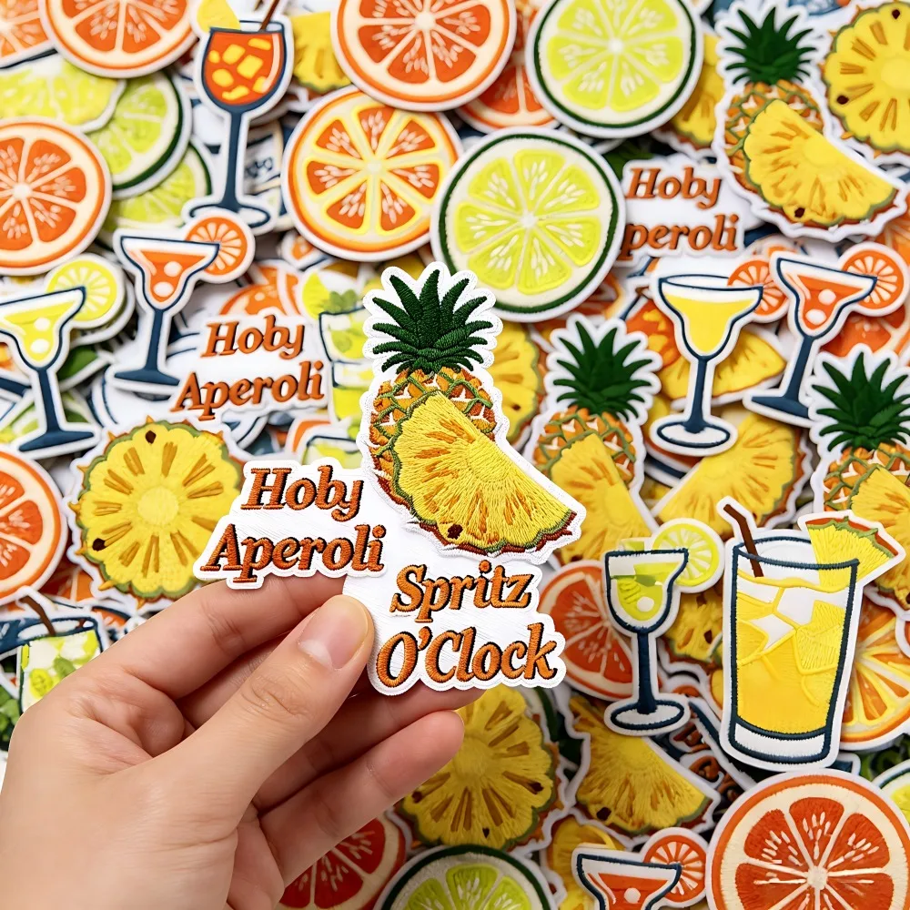 

Fruit Series Embroidered Patches DIY T-shirt Backpack Bag Hat Jeans Iron on Patch Craft Decor Repair Applique Accessories Sewing