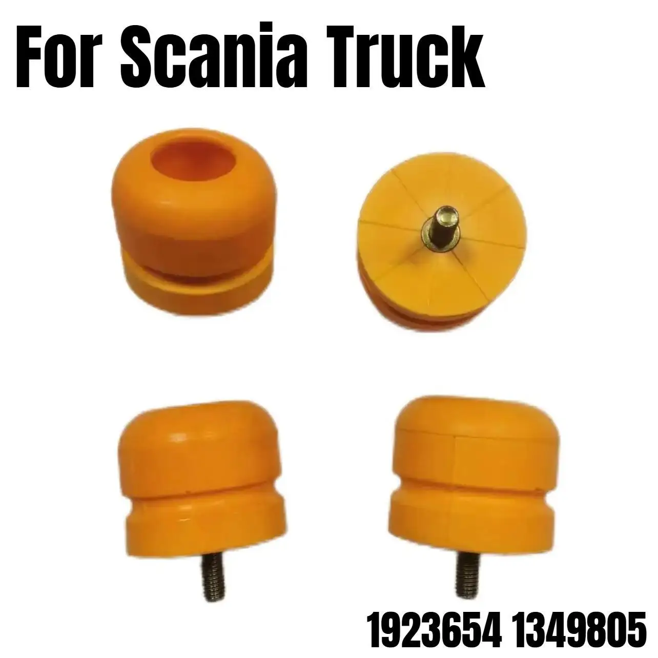 4 Pcs Suitable For Scania Truck Cabinet Suspension Rubber Buffer 1923654 1349805 2154867 2470166