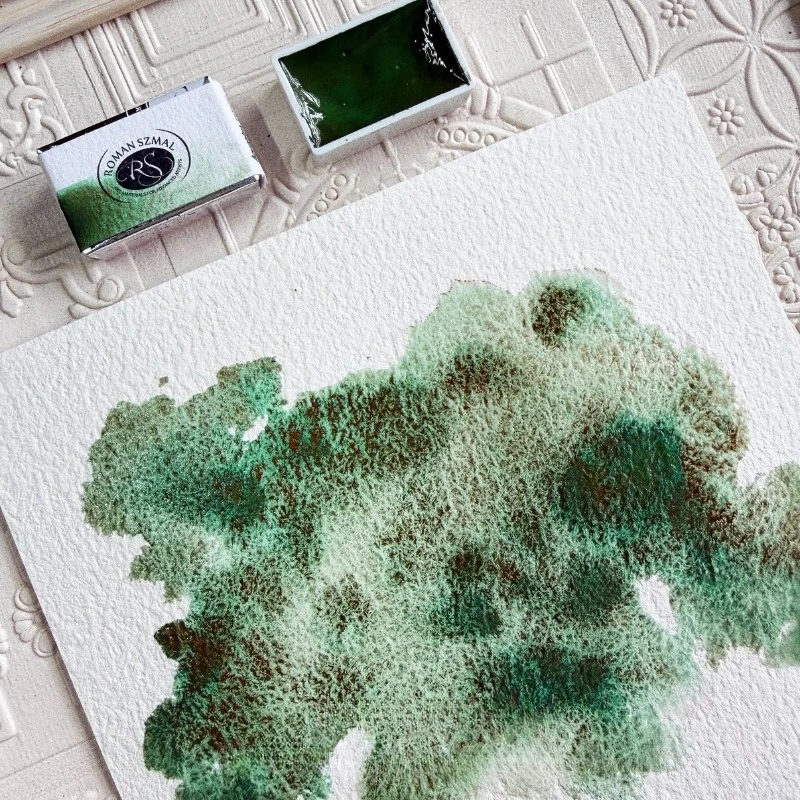 

Новый RS Master Level, однотонная акварель, полная сковорода, предварительно окрашенный зеленый цвет, акварельные пигменты для начинающих, художественные принадлежности