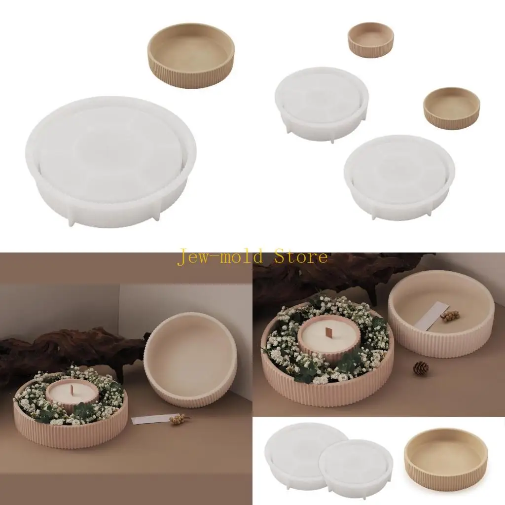 

C71B Silicone Craft Mold Storage Tray Molds Flowerpots Moulds Resin Crafting Moulds