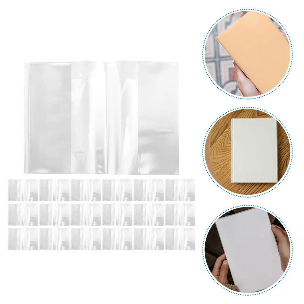 Copertina per libro in plastica Copertina protettiva trasparente per notebook formato A5 per libri di testo Quaderni Materiale PP robusto