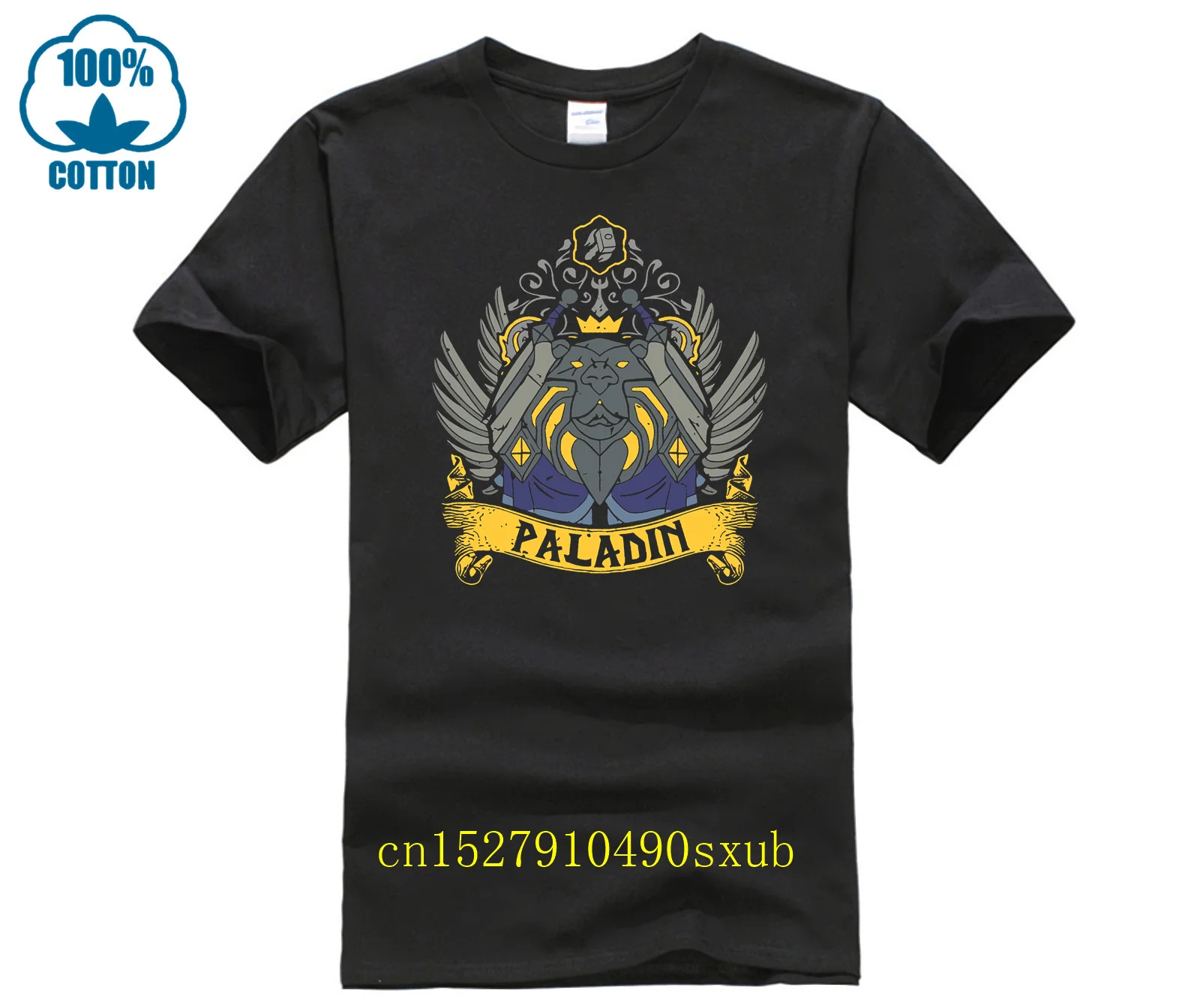 PALADIN - EDITION T-Shirt man's t-shirt wow tee Short sleeve