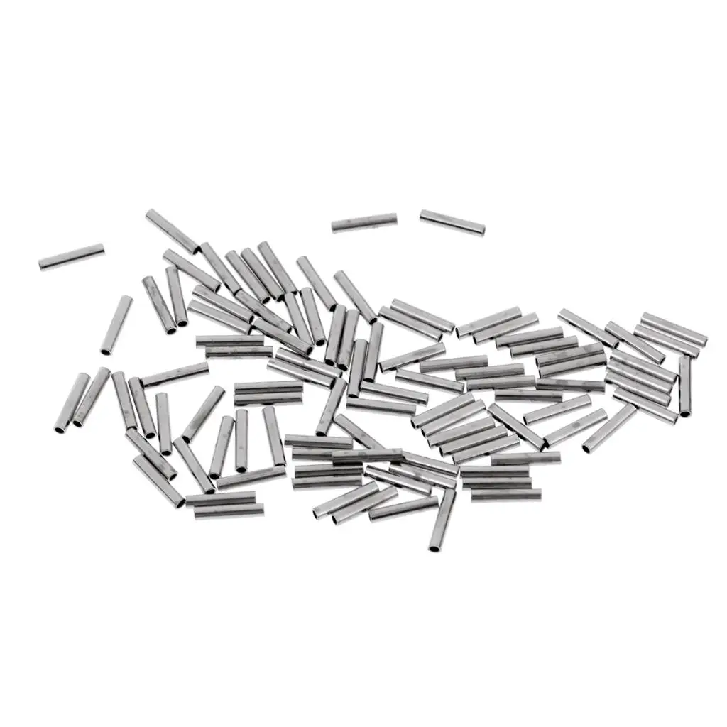 3-6pack 100 Pieces inging Loop Sleeve Various Sizes from 1.0mm - 2.0mm