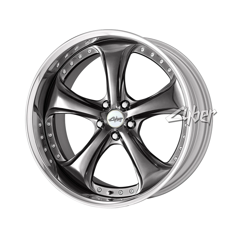 WORK VS KF# 3 Piece Forged Aluminum Wheels Alloy Rims Deep Lip Stanced Full Reverse for Supra, ,,,
