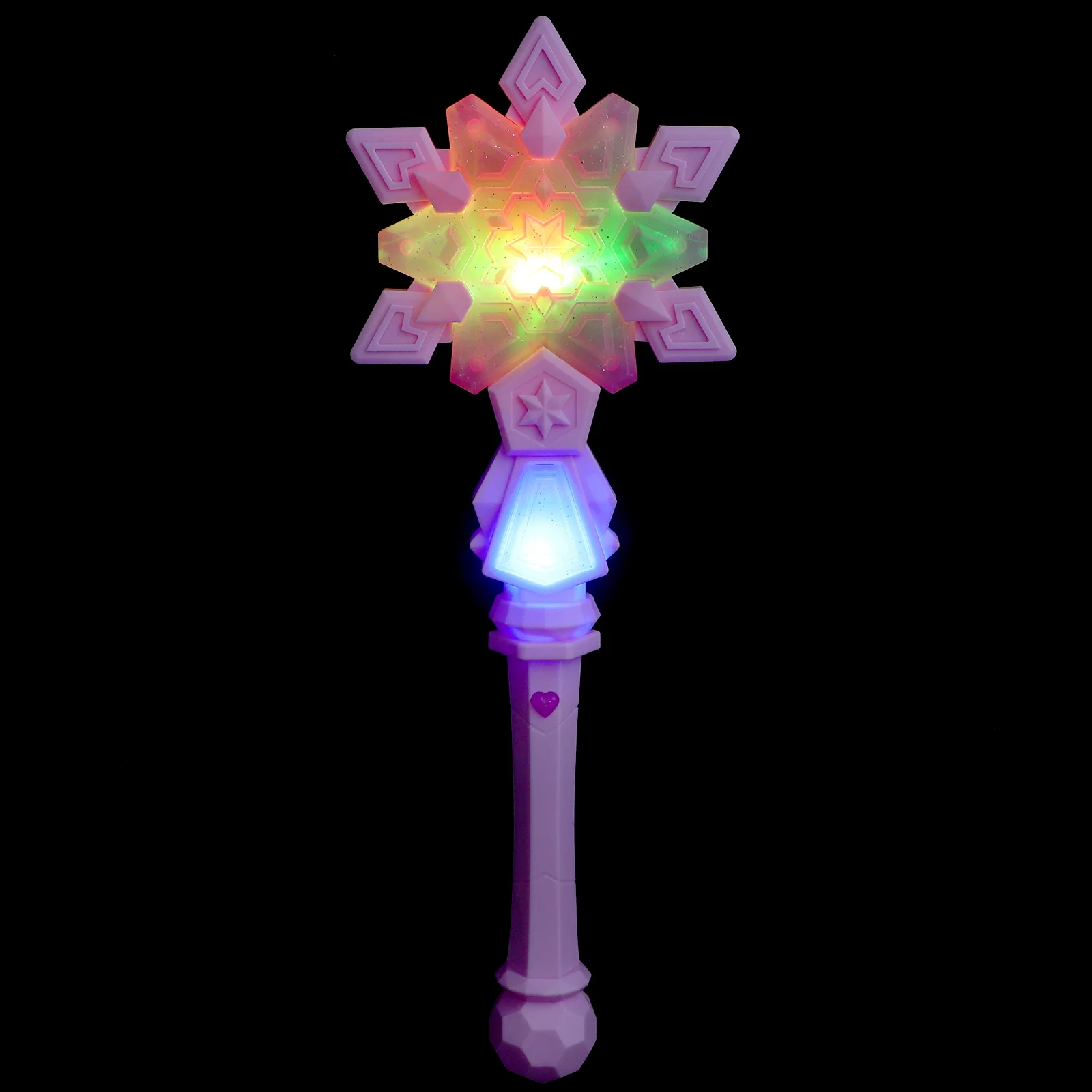 

1PCS Snowflake W Up Sticks Kids Toys Christmas Party Supplies Halloween Accessories Wizard Role Play Gifts