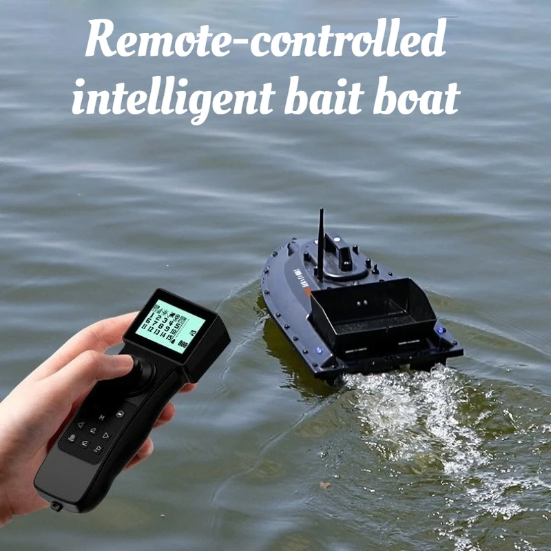 High-speed GPS Positioning High-power Remote-controlled Vessel Intelligent Fishing Bait Boats Portable Fishing Tackle Boats