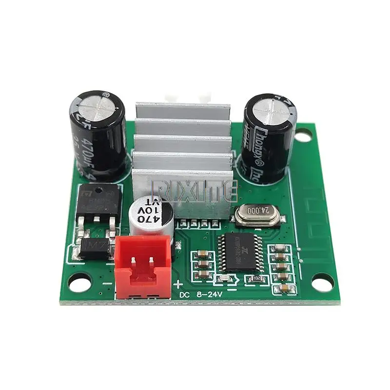 2PCS Bluetooth Audio Power Amplifier Board 30W+30W TWS Speaker Module Board Audio Receiver Stereo Power Amplifier Module DC8-24V