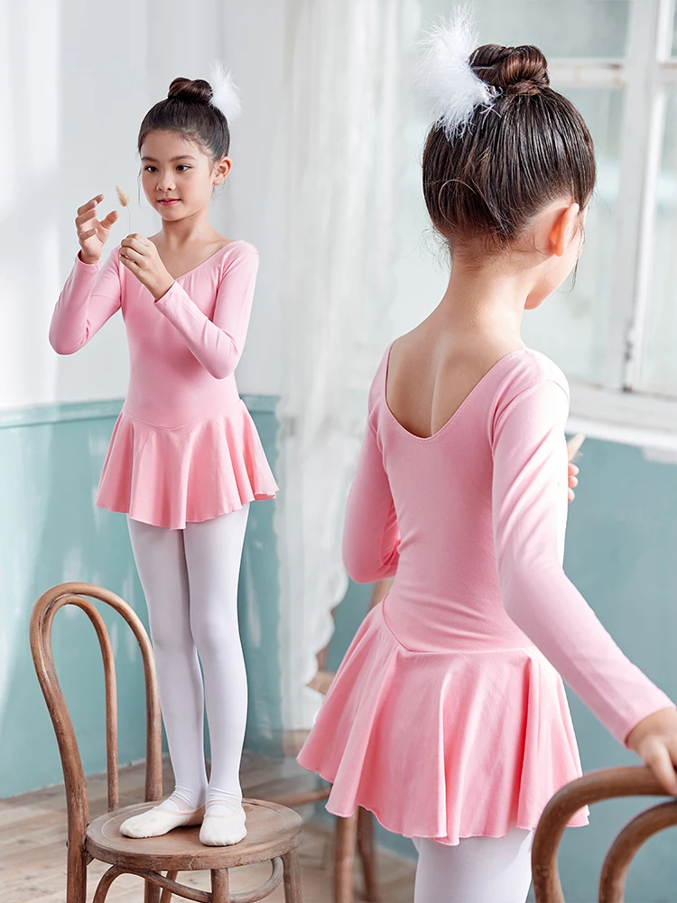 Girl Ballet Dance Dress For Girls Ballerina Dancing Dress Girl Gymnastics Children Kid Ballet Leotard Bodysuit Clothes Red Black