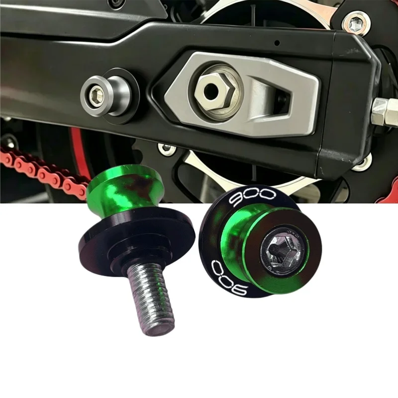 For KAWASAKI Z900 Z 900 2017-2022 2023 2024 2025 8MM Swingarm Spools Slider Stand Screw  Bolts CNC Motorcycle Accessories